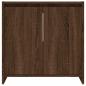 Preview: Badschrank Braun Eichen-Optik 60x33x61 cm Holzwerkstoff