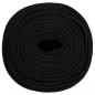 Preview: Arbeitsseil Schwarz 8 mm 100 m Polyester