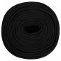 Preview: Arbeitsseil Schwarz 8 mm 250 m Polyester