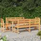 Preview: ARDEBO.de - 5-tlg. Garten-Essgruppe Massivholz Teak