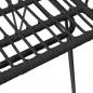 Preview: Gartenstühle 2 Stk. mit Armlehnen Schwarz 56x64x80 cm PE-Rattan