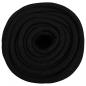 Preview: Arbeitsseil Schwarz 18 mm 50 m Polyester