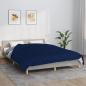 Preview: ARDEBO.de - Gewichtsdecke Blau 200x200 cm 13 kg Stoff