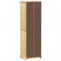 Preview: Kleiderschrank Corona 55x38x170 cm Massivholz Kiefer