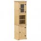 Preview: Badschrank Corona 50x40x185 cm Massivholz Kiefer