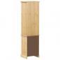 Preview: Badschrank Corona 50x40x185 cm Massivholz Kiefer