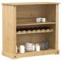 Preview: ARDEBO.de - Weinschrank Corona 107,5x51x105,5 cm Massivholz Kiefer