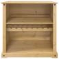 Preview: Weinschrank Corona 107,5x51x105,5 cm Massivholz Kiefer