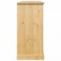 Preview: Weinschrank Corona 107,5x51x105,5 cm Massivholz Kiefer