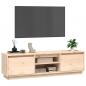 Preview: TV-Schrank 140x35x40 cm Massivholz Kiefer