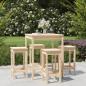 Preview: ARDEBO.de - 5-tlg. Gartenbar-Set Massivholz Kiefer