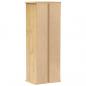 Preview: CD-Schrank Corona 40x30x110 cm Massivholz Kiefer