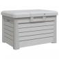 Preview: ARDEBO.de - Outdoor-Kissenbox Grau 73x50,5x46,5 cm Polypropylen