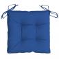 Preview: Stuhlkissen 2 Stk. Blau 40x40x7 cm Oxford-Gewebe