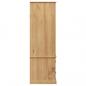 Preview: Kleiderschrank VIGO 90x55x176 cm Massivholz Kiefer