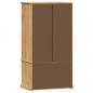 Preview: Kleiderschrank VIGO 90x55x176 cm Massivholz Kiefer