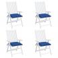 Preview: Stuhlkissen 4 Stk. Blau 40x40x7 cm Oxford-Gewebe