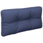 Preview: Palettenkissen Marineblau 120x40x12 cm Stoff