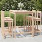 Preview: ARDEBO.de - 5-tlg. Gartenbar-Set Massivholz Kiefer