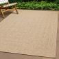 Preview: ARDEBO.de - Teppich ZIZUR 240x340 cm Jute-Optik Indoor und Outdoor