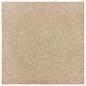 Preview: Teppich ZIZUR 120x120 cm Jute-Optik Indoor und Outdoor