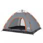 Preview: Campingzelt 4 Personen Grau und Orange Quick Release