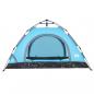 Preview: Campingzelt 2 Personen Blau Quick Release