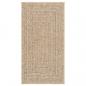 Preview: Teppich ZIZUR 60x110 cm Jute-Optik Indoor und Outdoor