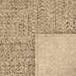 Preview: Teppich ZIZUR 60x110 cm Jute-Optik Indoor und Outdoor