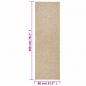 Preview: Teppich ZIZUR 80x200 cm Jute-Optik Indoor und Outdoor