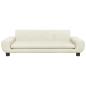 Preview: Hundebett Creme 100x54x33 cm Samt