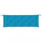 Preview: Gartenbank-Auflagen 2 Stk. Hellblau 150x50x7 cm Oxford-Gewebe