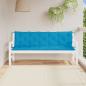 Preview: ARDEBO.de - Gartenbank-Auflagen 2 Stk. Hellblau 180x50x7 cm Oxford-Gewebe