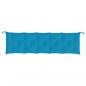 Preview: Gartenbank-Auflagen 2 Stk. Hellblau 180x50x7 cm Oxford-Gewebe