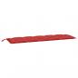 Preview: Gartenbank-Auflagen 2 Stk. Rot 180x50x7 cm Oxford-Gewebe