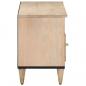 Preview: TV-Schrank 100x33x46 cm Massivholz Mango