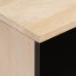 Preview: TV-Schrank 100x33x46 cm Massivholz Mango