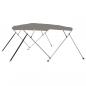 Preview: 4-Bow Bimini-Top Grau 239x184x131 cm