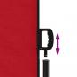 Preview: Seitenmarkise Ausziehbar Rot 140x1000 cm