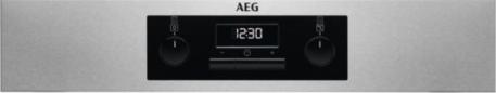 Preview: AEG BEB331010M EEK: A Einbaubackofen,  60 cm breit, 71l, SurroundCook, Kühlgebläse, Edelstahl mit Antifingerprint