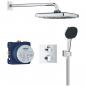 Preview: ARDEBO.de GROHE Precision Thermostat Duschsystem, Quickfix, Unterputz, mit Vitalio Comfort 250, chrom (34882000)