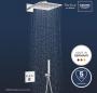 Preview: GROHE Precision Smartcontrol Duschsystem, Quickfix, Unterputz, mit Vitalio Smartactive 310 Cube, chrom (34875000)