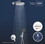 Preview: GROHE Start Duschsystem, Qucikfix, Unterputz, mit Vitalio Start 250, chrom (25292000)