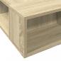 Preview: Bettgestell Sonoma-Eiche 150x200 cm Holzwerkstoff