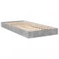 Preview: Bettgestell Betongrau 90x200 cm Holzwerkstoff