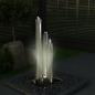 Preview: Gartenbrunnen Silbern 48x34x88 cm Edelstahl