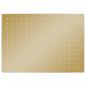 Preview: Regenbrause Edelstahl 40x30 cm Rechteckig Golden