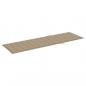 Preview: Sonnenliegen-Auflage Beige 200x60x3 cm Oxford-Gewebe