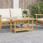 Preview: ARDEBO.de - Couchtisch 90x50x45 cm Bambus