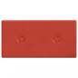 Preview: Wandpaneele 12 Stk. Rot 30x15 cm Kunstleder 0,54 m²